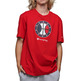 Champion Basketball Legacy Round Up Graphic Crewneck T-Shirt "Red"