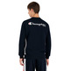 Champion Basketball USA Script Logo Tape Fleece Sweatshirt "Navy"