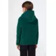 Champion BOYS' FLEECE POLAR HOODIE SCRIPT LOGO FOREST "GREEN"