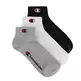 Champion C Logo Quarter Socks 3 Pairs "Gray"
