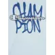 Champion Cotton Graphic Crewneck With Large Logo T-Shirt "Light Blue"