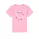 Champion Girls Crewneck T-shirt  with C logo "Pink"