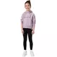 Champion Girls Fleece Hoodie with Big Logo Icons "Violet"