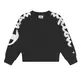 Champion Girls Legacy Logo Crewneck Sweatshirt "Black"