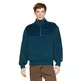 Champion Half Zip Polar Fleece Sweatshirt "Dark Green-Blue"