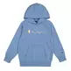 Champion Kids Graphic Fleece Hoodie "Teal Blue"