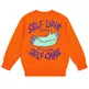 Champion Kids Graphic Fleece Sweatshirt "Orange"