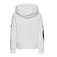 Champion Girls Legacy Logo Hooded Sweatshirt "White"