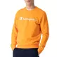 Champion Legacy Big Script Logo Crewneck Sweatshirt "Orange"