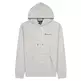 Champion Legacy Drawcord Small Logo Hoodie "Light Grey"