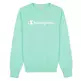 Champion Legacy Wm´s Front Script Logo Sweatshirt "Lime Green"