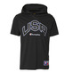 Champion Sport Lifestyle Basketball USA Logo Comfort Fit T-Shirt Hooded "Black"