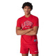 Champion Sport Lifestyle Basketball USA Logo Comfort Fit T-Shirt "Red"