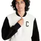 Champion Teddy Full Zip Bomber Jacket Fleece "White"