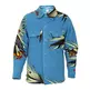 Nike Lebron Sherpa Button-Down Jacket "Dutch Blue"