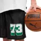 Commissioner Dylan Reversible AOP 7" Short "Black-AOP"