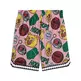 Commissioner Dylan Reversible AOP 7" Short "Black-AOP"