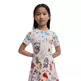 Desigual Cats Skater Dress "White"