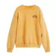 Desigual EMBROIDERED SWEATSHIRT  "Orange"