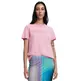 Desigual shiny t-shirt "pale pink"