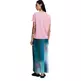 Desigual shiny t-shirt "pale pink"