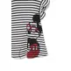 Desigual Girls Striped Mickey Mouse Dress