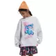 DESIGUAL SWEAT MY NAME STITICH  "GREY GLITTER"