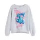DESIGUAL SWEAT MY NAME STITICH  "GREY GLITTER"