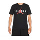 Jordan Air Wordmark T-shirt "BlackRed"