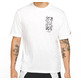 Jordan Dri-FIT Zion Men's SS T-Shirt "White-Black"