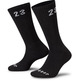 Jordan Essentials Crew Socks (3 Pairs) "Black-White"
