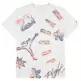Jordan Girls JDG 23 Throwback SS Tee "White"