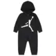 Mono Bebé Jordan Infants Air Jumpman Hooded Coverall "Black"