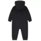 Mono Bebé Jordan Infants Air Jumpman Hooded Coverall "Black"
