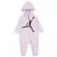 Mono Bebé Jordan Infants Air Jumpman Hooded Coverall "Foam Pink"