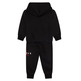 Jordan Infants Jumpman Sustainable Pullover Hood and Joggers Set "Black"