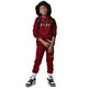 Jordan Infants Jumpman Sustainable Pullover Hood and Joggers Set "Gym Red"