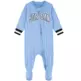 Mameluco Bebé Jordan Infants MJ 23 Jersey Footed Coverall "University Blue"
