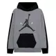 Jordan Kids Air Speckle Fleece Pullover Hoodie "Carbon"