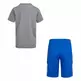 Conjunto Jordan Kids Jumping Air Tee + Short "Grey-Blue"