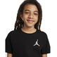 Jordan Kids Jumpman Air Embroidered Tee "Black"