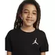 Jordan Kids Jumpman Air Embroidered Tee "Black"