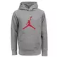 Jordan Kids Jumpman Logo Pullover Hoodie "Carbon Heather"