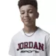 Jordan Kids Sport Dri-Fit Tee "White"