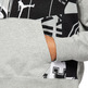 Jordan Women's Fleece Allover Printed Hoodie "Base Grey"