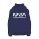 Nasa Logo Hoody Sweatshirt "N05H-Navy"