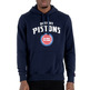 New Era Detroit Pistons Team Logo Po Hoody