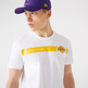 New Era Los Angeles Lakers Team Logo Stripe Tee "White"