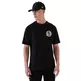 New Era NBA Brooklyn Nets Metallic Tee "Black-Silver"
