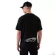 New Era NBA Brooklyn Nets Metallic Tee "Black-Silver"